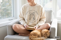 Don't Want To Work Just Meow Meow Kitten Sketch, PNG Product Image 2