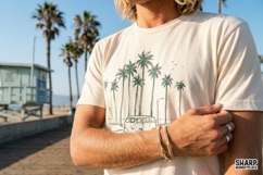 Palm Van Roadtrip PNG, Summer PNG, Trendy PNG, Beach Palm Product Image 6