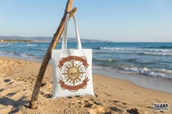 Let Your Past Be Your Compass PNG, Skull Nautical Design, Product Image 4