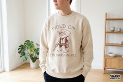 Hold On I'm Overstimulated PNG Designs, Western Frog Product Image 3