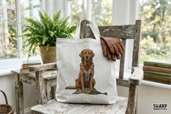 Duck Dog Retriever Portrait, Western PNG, Trendy PNG, Shirt Product Image 3