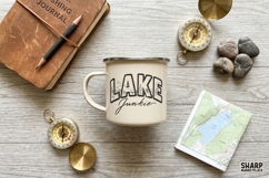 Lake Junkie PNG, Summer Lake Life Shirt Design, Fishing Product Image 3