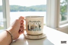 Life Is Better At The Lake PNG, Summer Png, Camping Png, Product Image 2