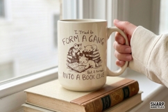 I Tried To Form A Gang But It Turned Into A Book Club Cute Product Image 5