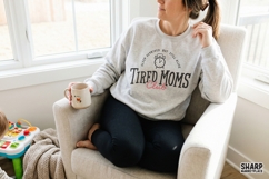 Tired Moms Club Mom PNG, Mama PNG, Mothers Day PNG, Sleep Product Image 2