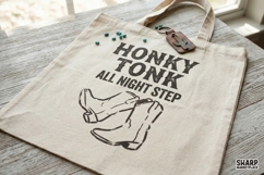 Honky Tonk All Night Step PNG, Western Cowboy Boots Shirt Product Image 2