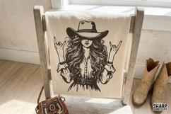 Rebel Cowgirl PNG, Western PNG, Trendy PNG, Vintage Country Product Image 4