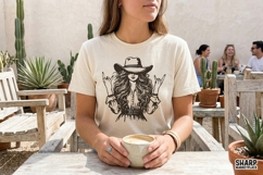 Rebel Cowgirl PNG, Western PNG, Trendy PNG, Vintage Country Product Image 2