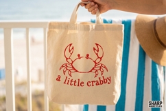 A Little Crabby PNG, Summer PNG, Trendy PNG, Shirt PNG Product Image 3