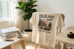 Highland Drifter Every Stop Is Home Camping PNG, Cars PNG, Product Image 2