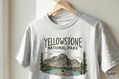 Yellowstone National Park, Summer PNG, Trendy PNG, Shirt Product Image 2