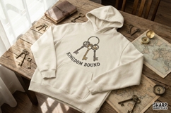 Kingdom Bound PNG, Vintage Keys Christian Shirt, Faith Product Image 2