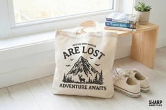Not All Who Wander Are Lost Adventure Awaits, Summer PNG, Product Image 3