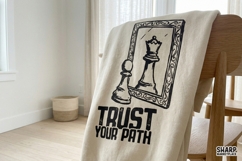 Trust Your Path PNG, Trendy PNG, Shirt PNG Chess Mirror Product Image 3