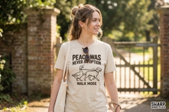 Peace Was Never an Option Walk Mode PNG, Funny Goose Dog Product Image 4