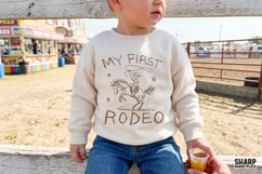 My First Rodeo, Western PNG For Cowgirl Shirts, Trendy PNG Product Image 2