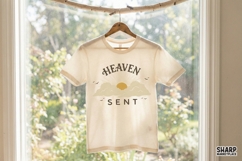 Heaven Sent PNG, Angelic Clouds Digital Design, Product Image 3