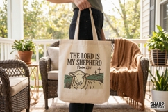 The Lord Is My Shepherd PNG, Psalm 23:1 Bible Verse Shirt Product Image 3