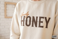 Howdy Honey PNG, Western Shirt Design, Country Cowgirl Product Image 2
