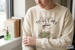 On The Way To Get My Shit Together Turtle Ride PNG, Funny Product Image 4