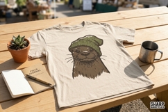 Trendy PNG, Shirt PNG, Sublimation PNG, Cute Otter In Product Image 3