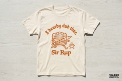 I Hearby Dub Thee Sir Rup Funny PNG, Trendy PNG, Shirt PNG, Product Image 2