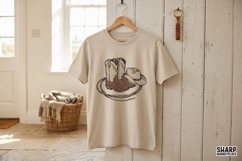 Vintage Cowboy Boots And Hat Lasso Illustration With Png Product Image 2