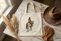 Cowgirl Riding Horse PNG, Western T-Shirt Digital Download, Product Image 2