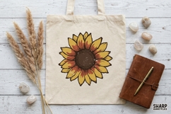 Sunflower Bloom, Sunflower PNG, Flowers PNG, Trendy PNG, Product Image 3