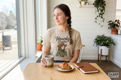 Howdy Darlin' Western PNG, Trendy Shirt PNG For Funny Product Image 2
