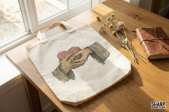 Hand Holding Heart PNG, Compassion Art Download, Love Product Image 2