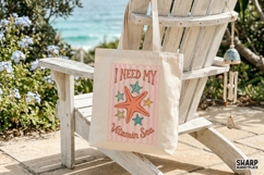 I Need My Vitamin Sea Summer PNG, Beach PNG Starfish Art, Product Image 4