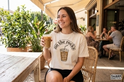 On The Rocks Summer PNG, Tumbler PNG, Shirt PNG, Funny Iced Product Image 2