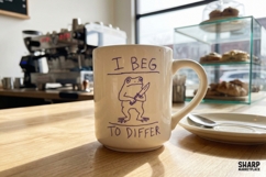 I Beg To Differ, PNG Designs, Trendy Frog Shirt, Funny PNG Product Image 2
