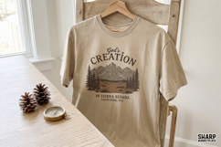 God's Creation In Sierra Nevada California, USA Mountain Product Image 2
