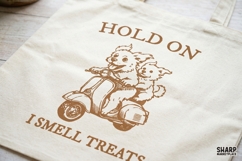 Hold On I Smell Treats, Funny Dog Scooter Design, Trendy Product Image 4