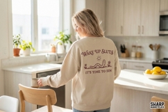 Wake Up Sluts It's Time To Sin PNG, PNG Designs, Trendy Product Image 3