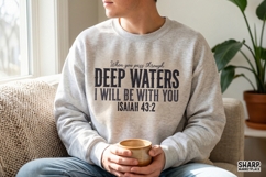 When You Pass Through Deep Waters I Will Be With You Isaiah Product Image 3
