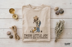 Their Little Joy Brings Us Back To Ourselves Western PNG, Product Image 4