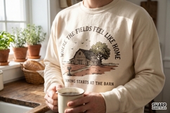Where The Fields Feel Like Home Morning Starts At The Barn, Product Image 4