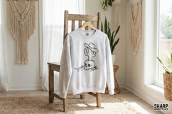 Cactus Skull Cowboy Hat PNG, Western Desert Skull Design, Product Image 4