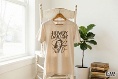 Howdy Darlin', Summer Western Trendy Cowgirl Portrait, Product Image 3