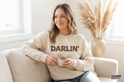Darlin' Western PNG, Trendy Shirt PNG, Funny Cowgirl Product Image 3