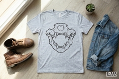 Saber Tooth Skull PNG, Animal Skull Drawing, Vintage PNG Product Image 2