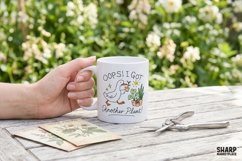Oops! I Got Another Plant! PNG, Funny Goose Gardener Art, Product Image 4
