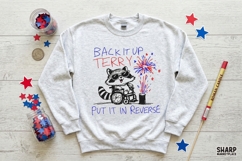 Back It Up Terry Put It In Reverse PNG, Funny Raccoon Product Image 2