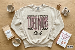 Running On Little Sleep And Caffeine Tired Moms Club, Product Image 3