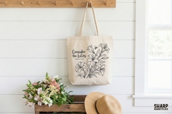 Consider the Lilies PNG, Matthew 6:28 Bible Verse Shirt Product Image 4