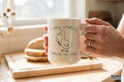 I Have Stability Ability To Stab PNG, Trendy PNG, Shirt Product Image 2