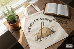 The Lord Is My Shepherd PNG, Christian Bible Verse Shirt, Product Image 2